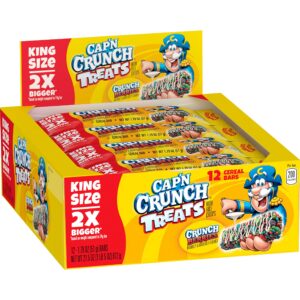 Quaker Cap'n Crunch Berries King Size Treat Bar 1.79oz 12ct